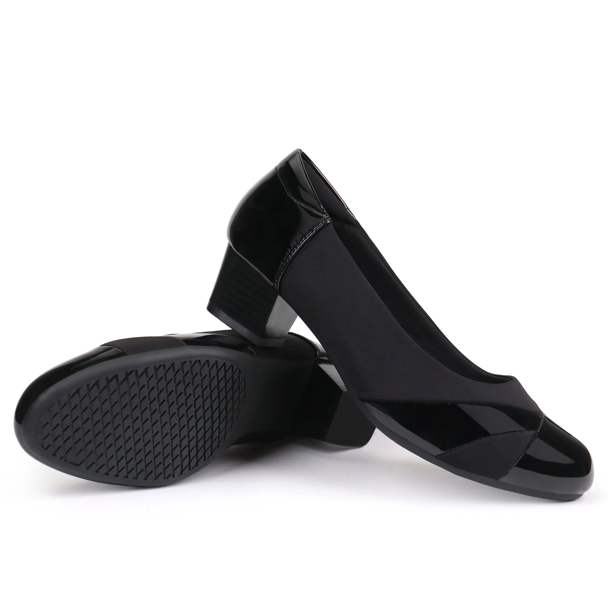 Black Pumps Dress-Nova Safety Shoes Dress