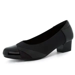Oxford Leather Dress Shoe Black Pumps Dress-Nova