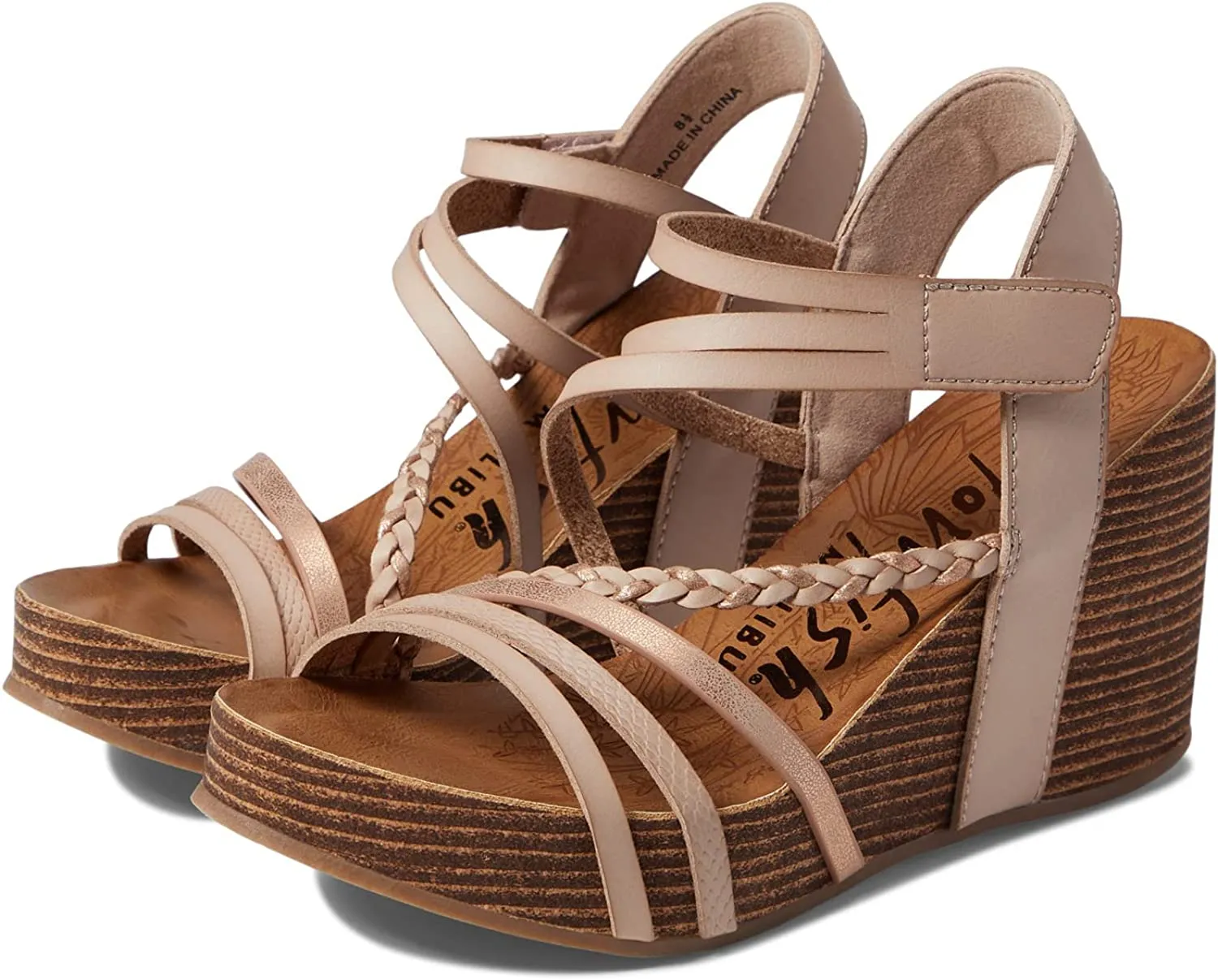 High End Basketball Shoes Blowfish Malibu Women's Heidi-B Wedge Sandal