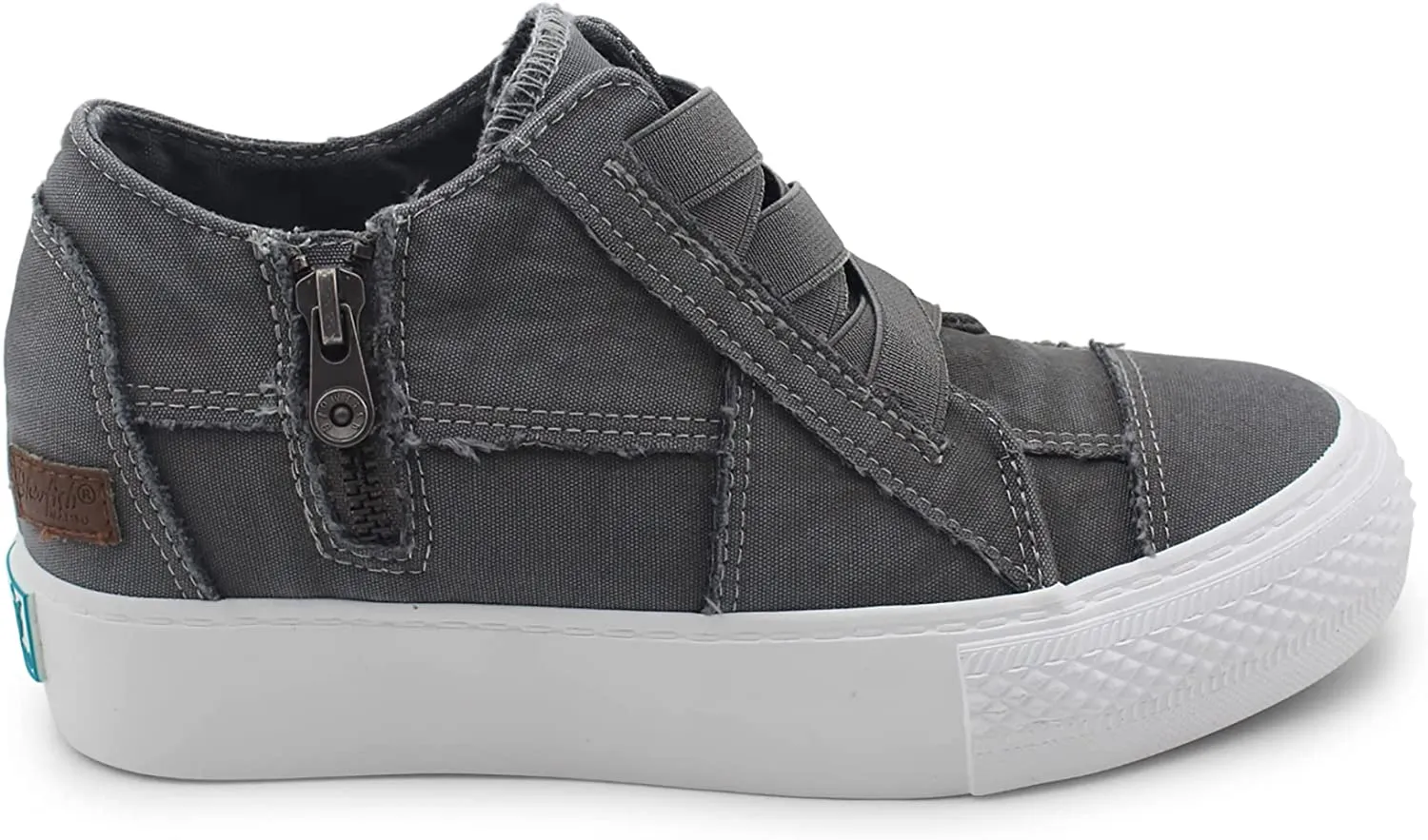 Blowfish Malibu Women's Mamba Hidden Wedge Sneaker Size 5.5 Basketball Shoes