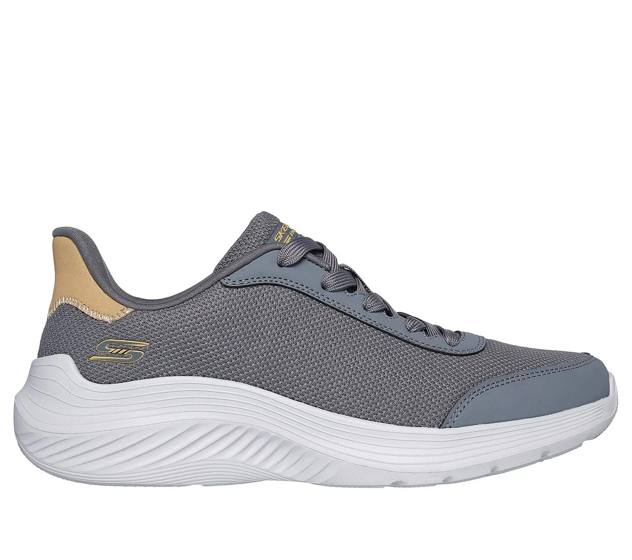 Navy Smart Casual Shoes BOBS SQUAD WAVES - GRAY