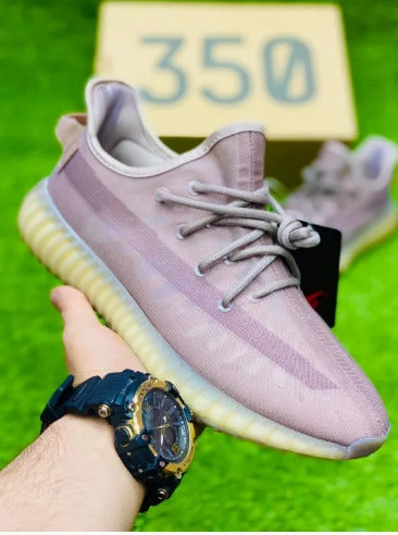 Boost 350  2058A-3 Pink And Gold Basketball Shoes