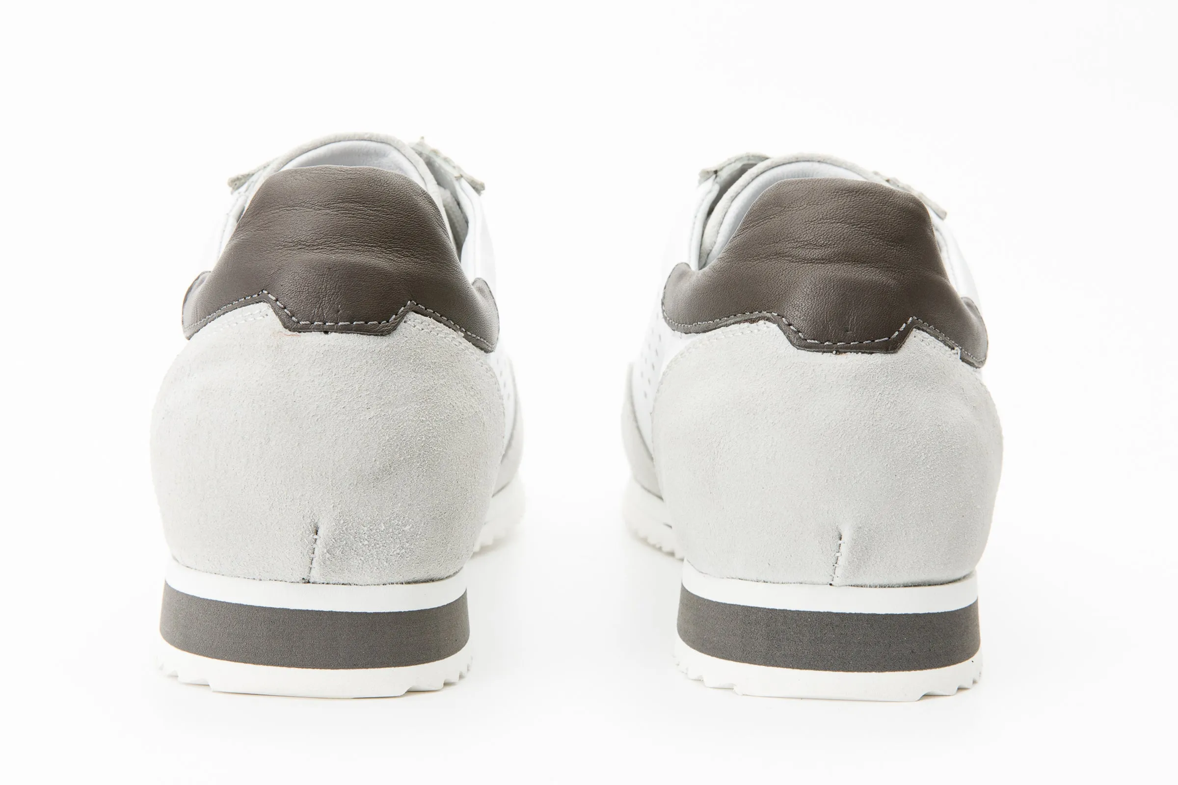 The Rotello White Leather Men Sneaker Final Sale! Deadstock Sneakers