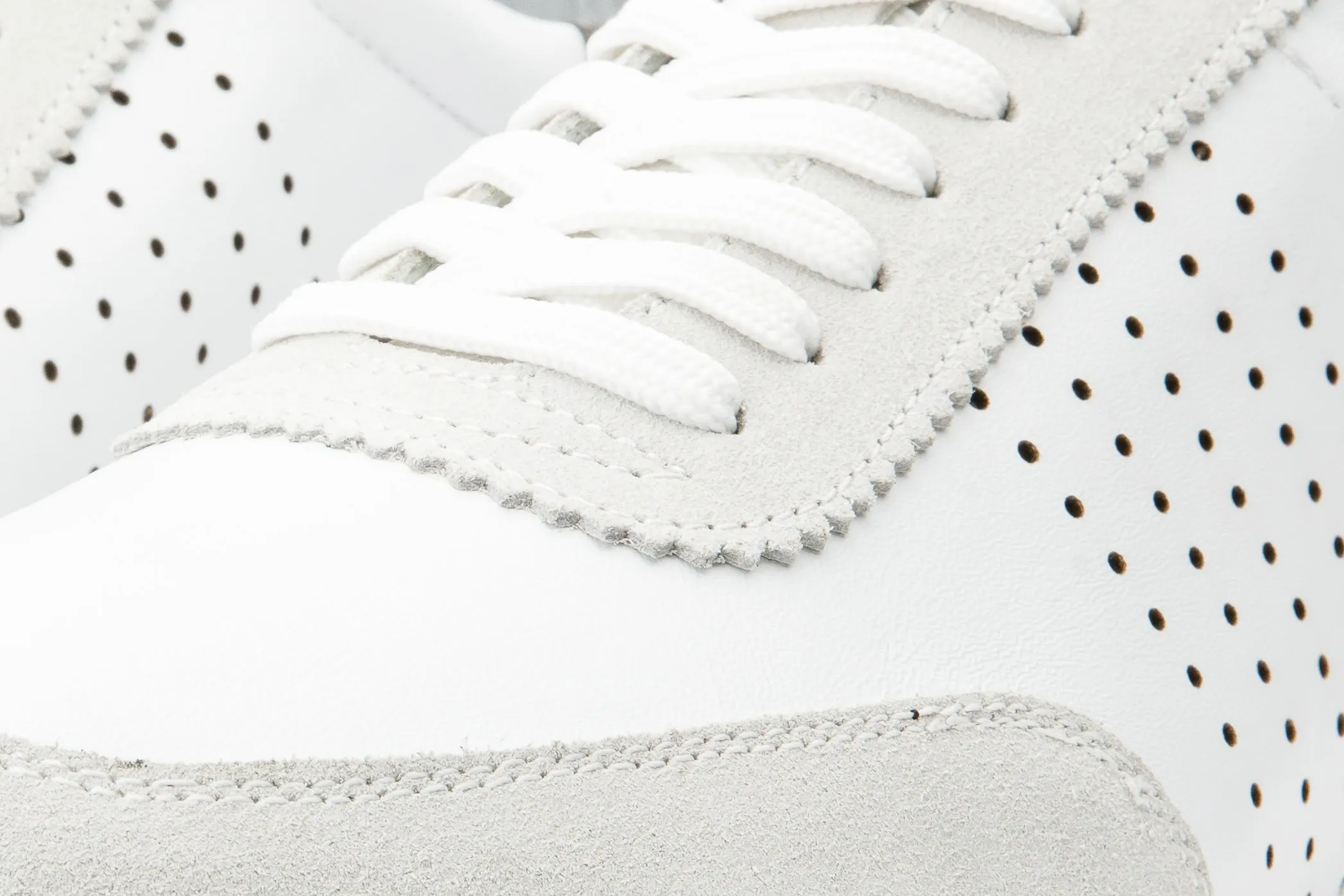 Good Sneakers For Diabetics The Rotello White Leather Men Sneaker Final Sale!