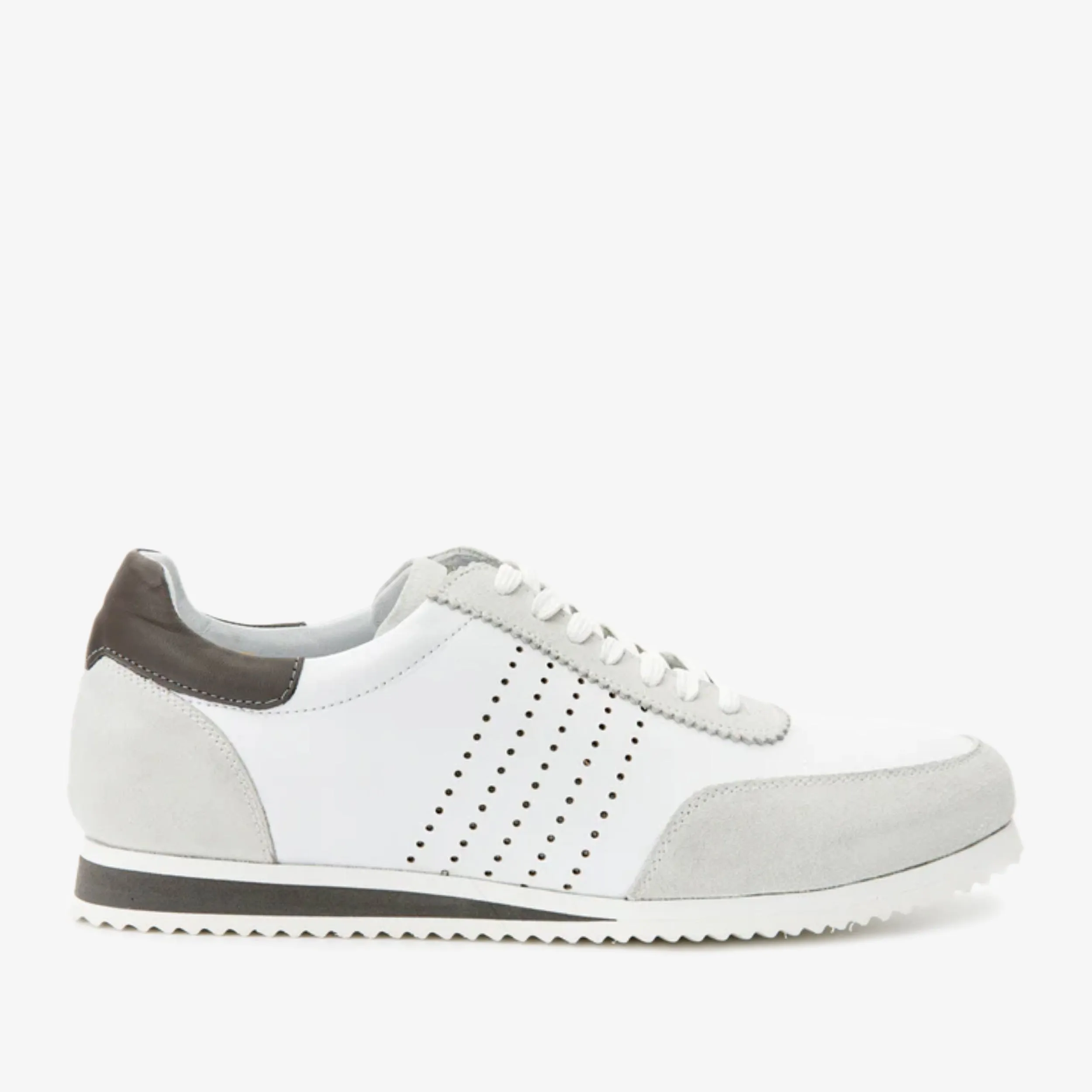 Overpronation Sneakers The Rotello White Leather Men Sneaker Final Sale!