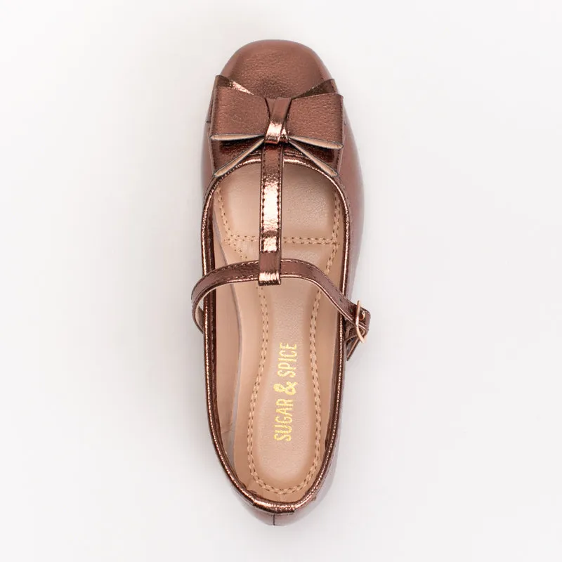 Bow Mary Jane Good Running Shoes For Feet