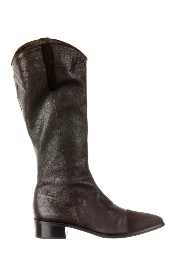 Br Gentry Fish Skin Cowboy Boots