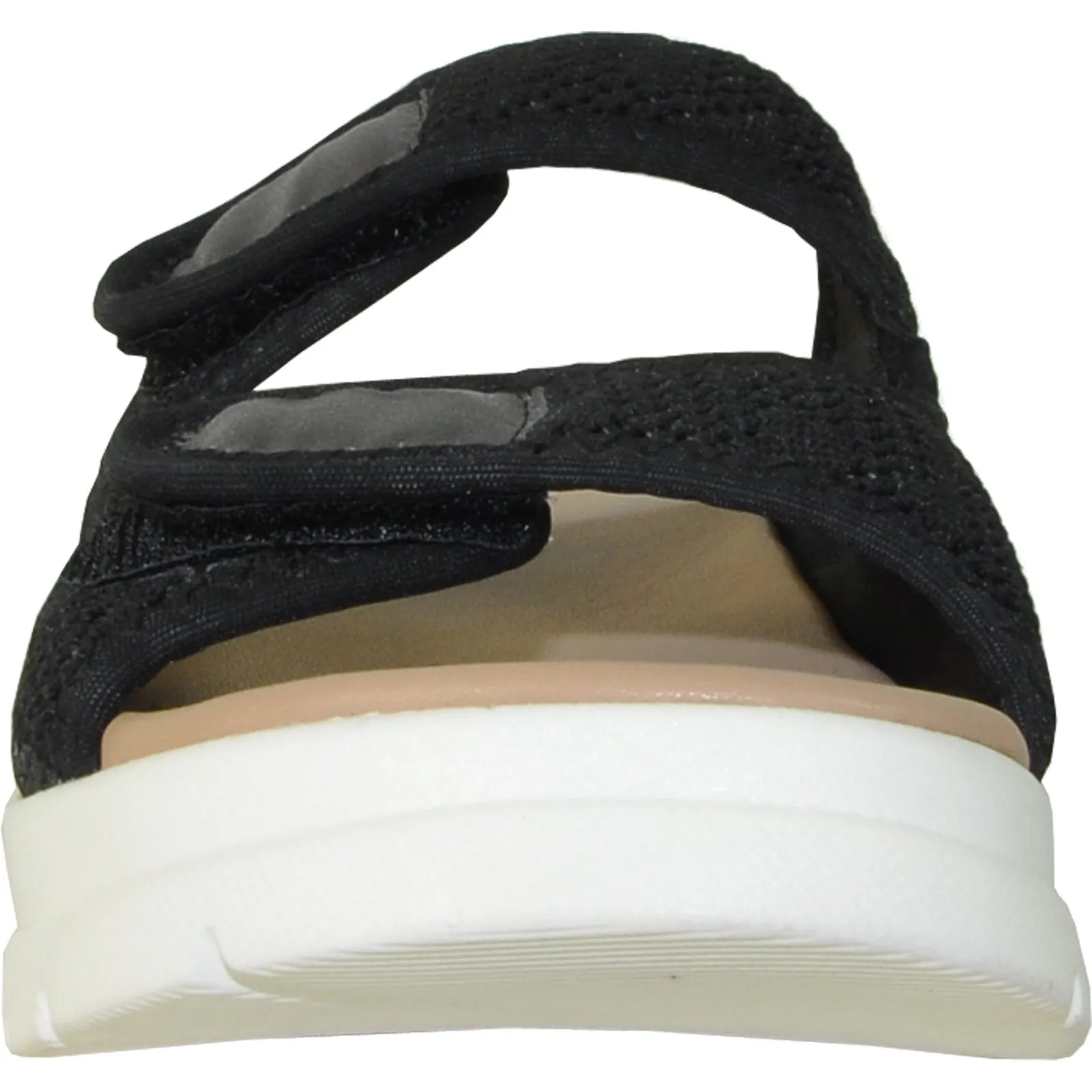 Big Time Sandals VANGELO Women Sandal LANA Comfort Wedge Sandal Black