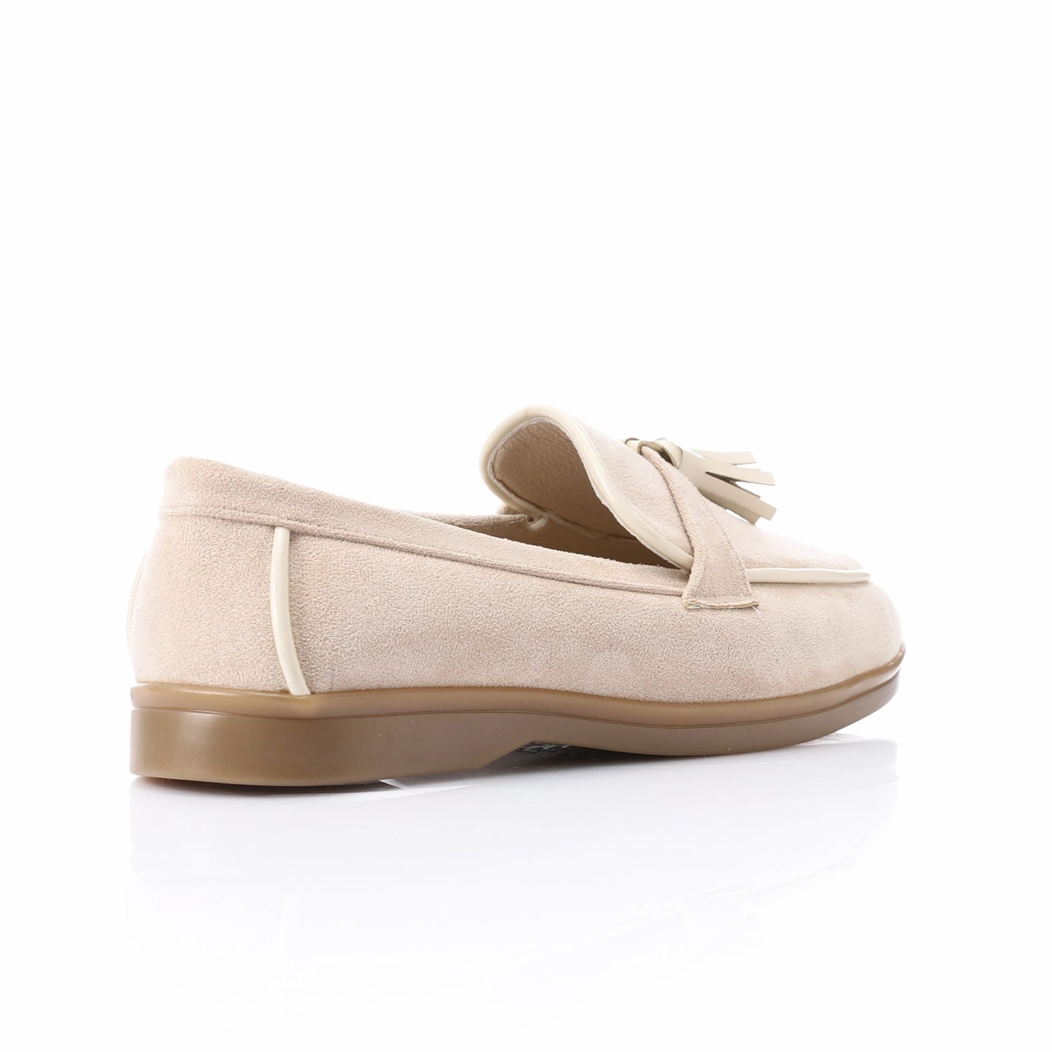 Tassel loafers in  beige suede leather Whisker Loafers