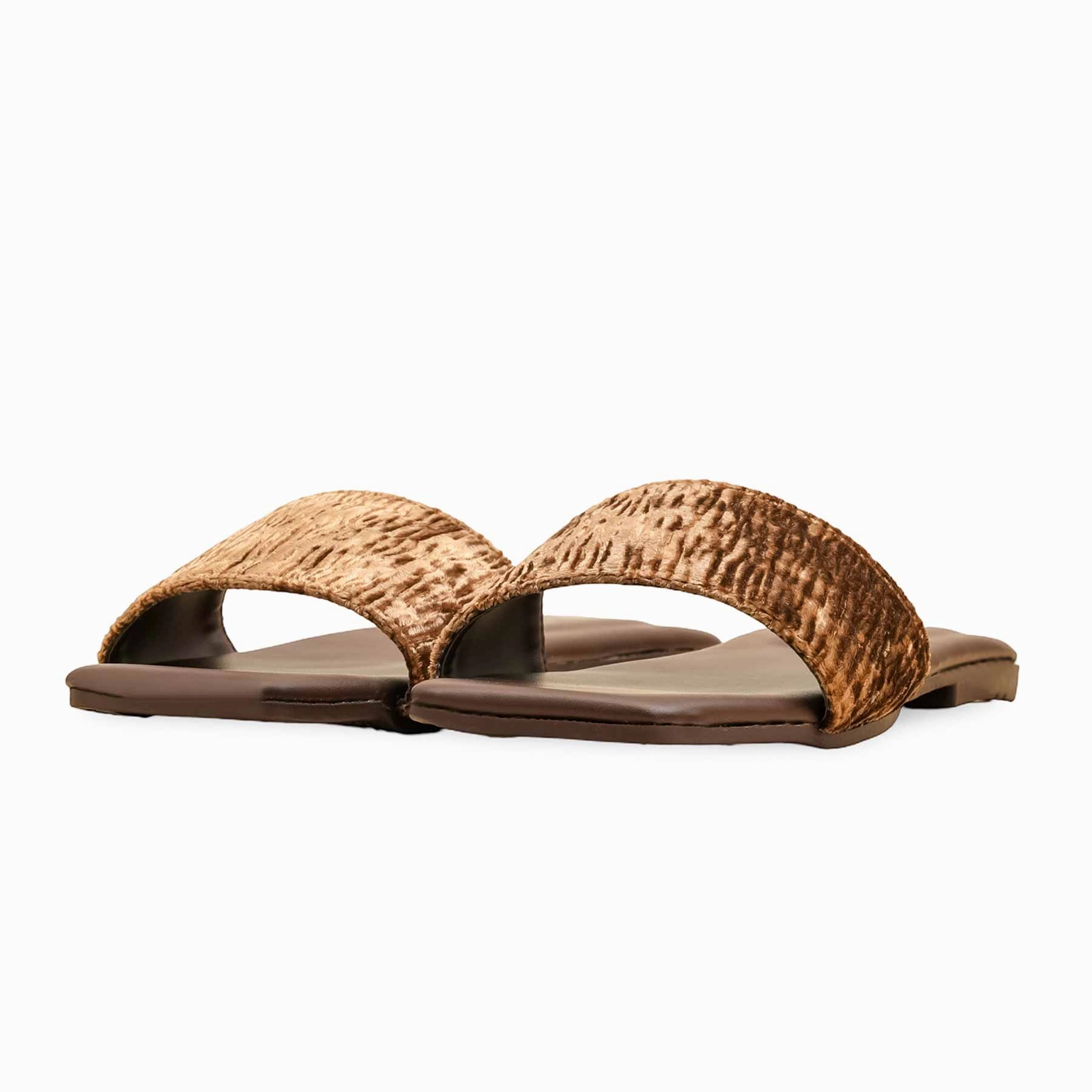 Brown Casual Slipper For Women CL2127
