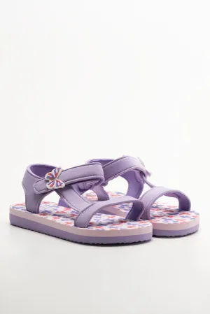 Heel Sandals Butterfly Sandals Lilac