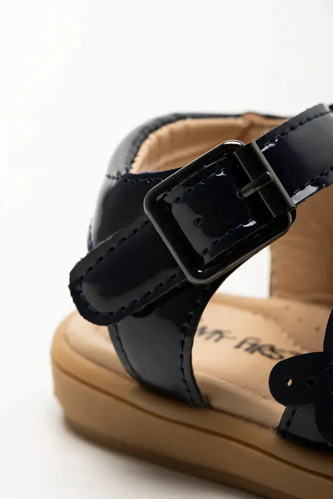 Butterfly Sandals Navy Bridal Sandals