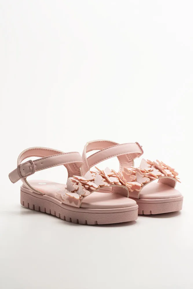 Tide Sandals Butterfly Sandals Pink