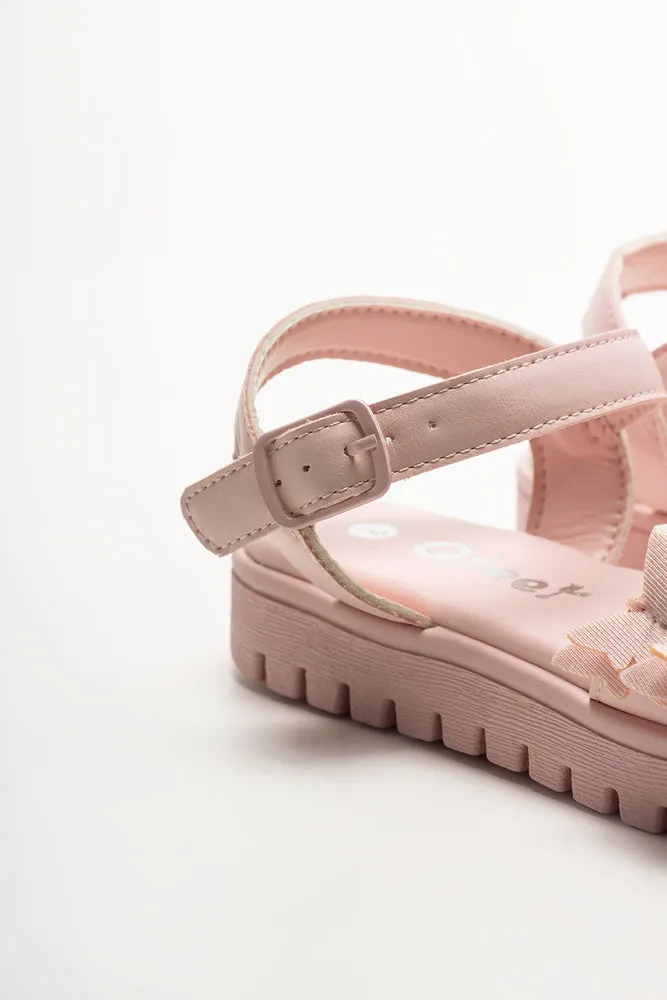 Blingy Sandals Butterfly Sandals Pink