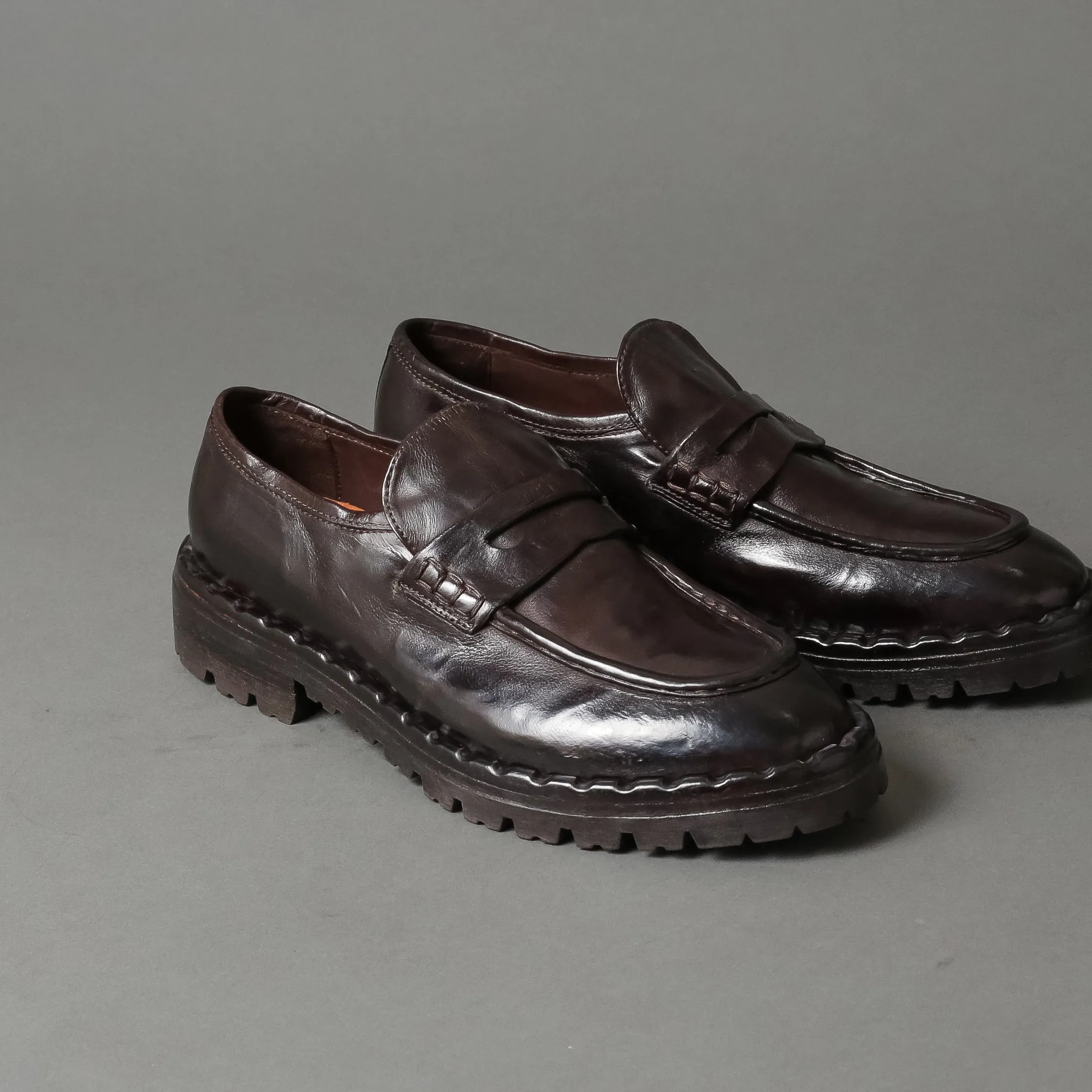 BZ31A Brown Vegabond Loafers