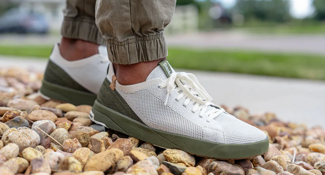 Sneakers 4 Cannon Knit M 2.0 White / Burnt Olive