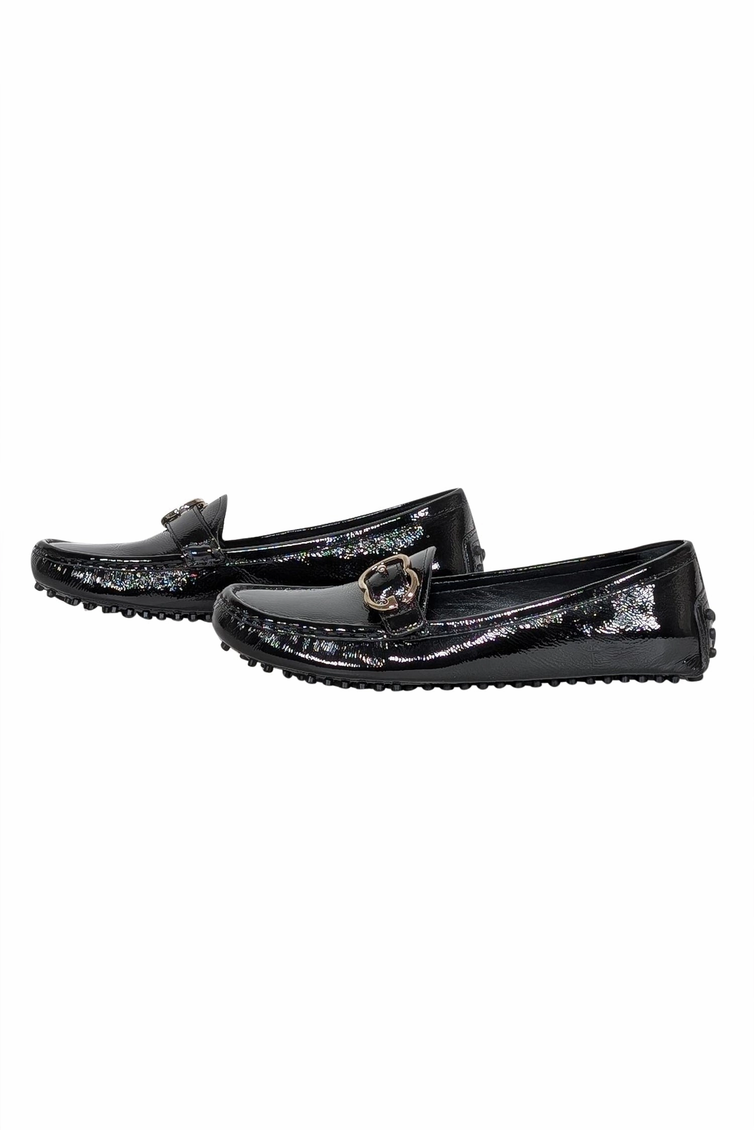 Academia Loafers Gucci - Black Patent Leather Loafers Sz 8