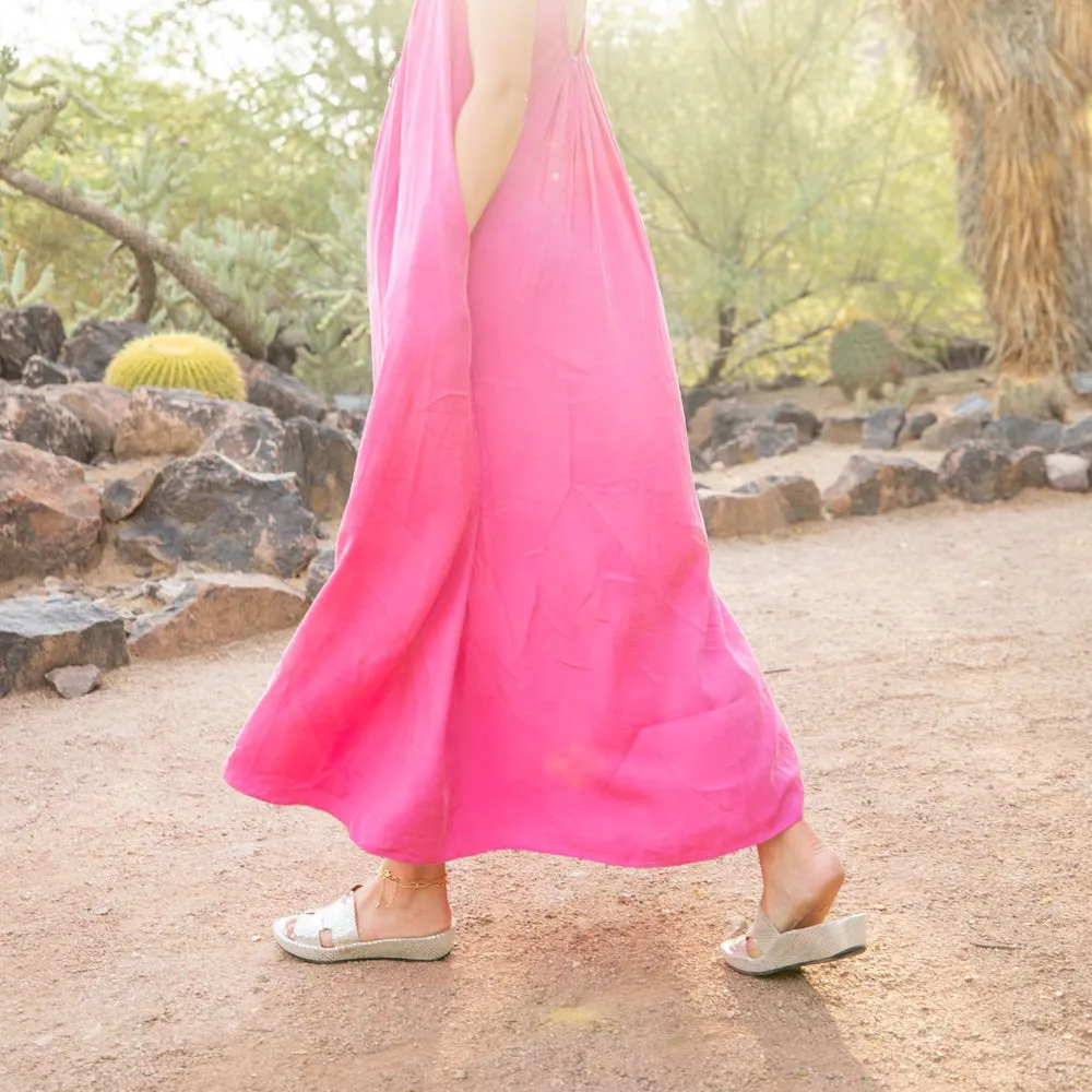 Acg Sandals Catiana Slip on Sandal - Silver Gold Snake Print