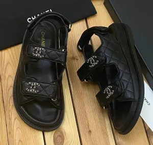 Sandals Royal Caribbean Reviews Chanel Sandals Black