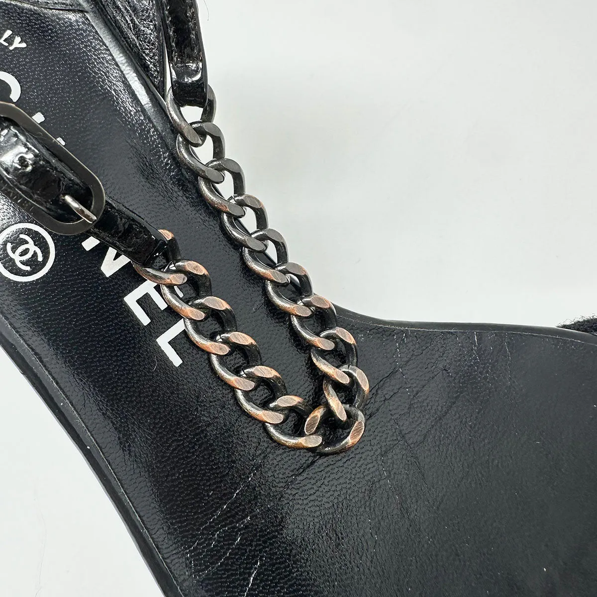 Western Boot Sandals Chanel Sandals