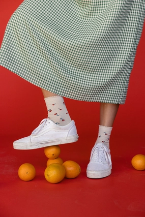 Cherry Tree Crew Socks Ayrton Loafers