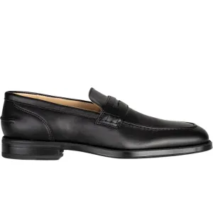 Men's vegan loafer by Solari Milano - black or brown Neiman Marcus Loafers