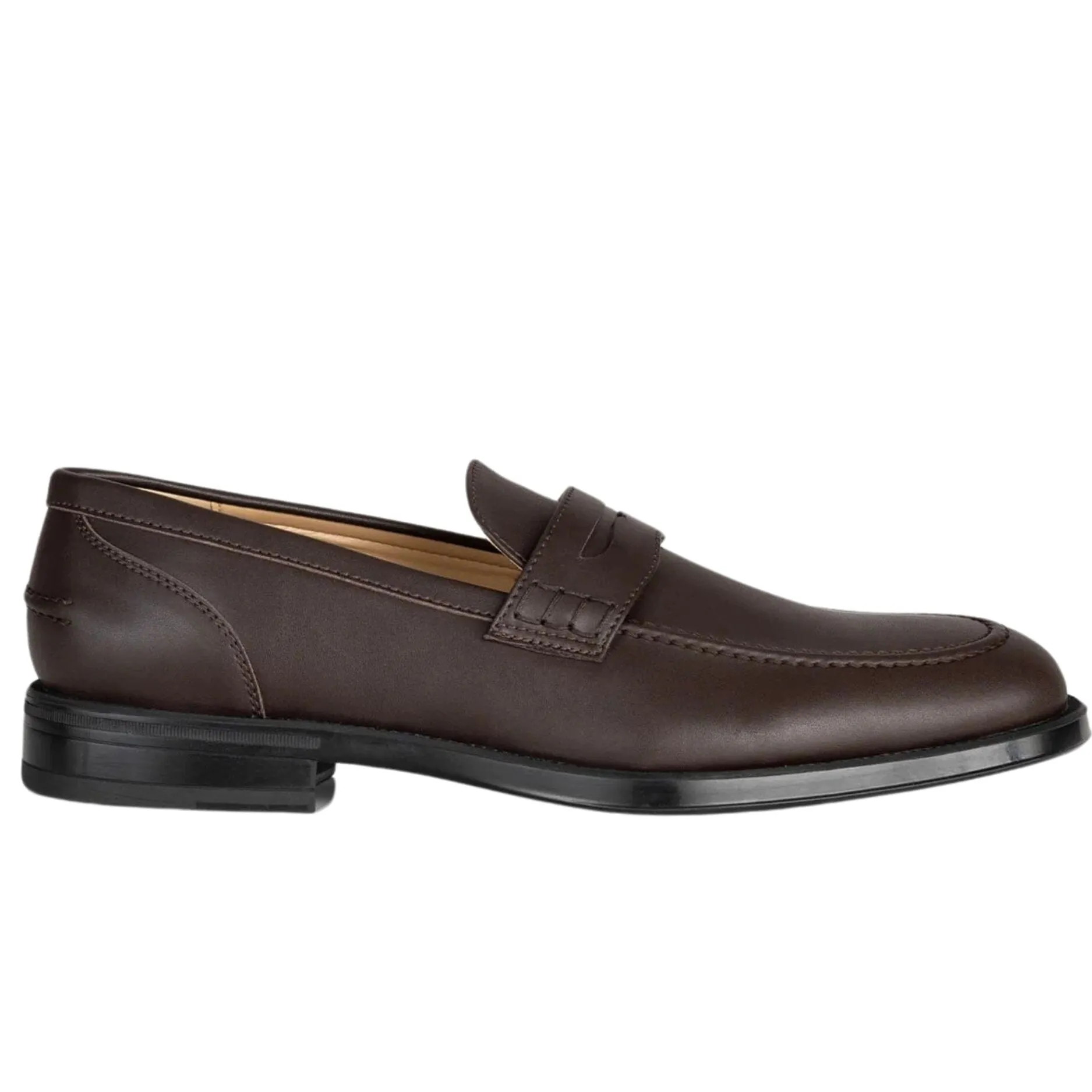 Men's vegan loafer by Solari Milano - black or brown Loafers With Tassel