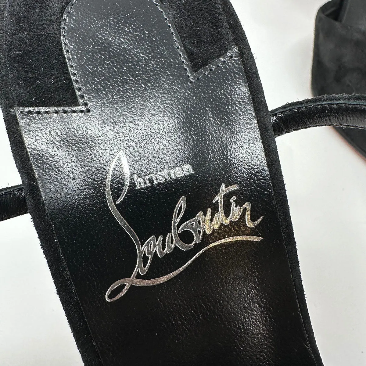 Labucq Sandals Christian Louboutin Suede Sandals