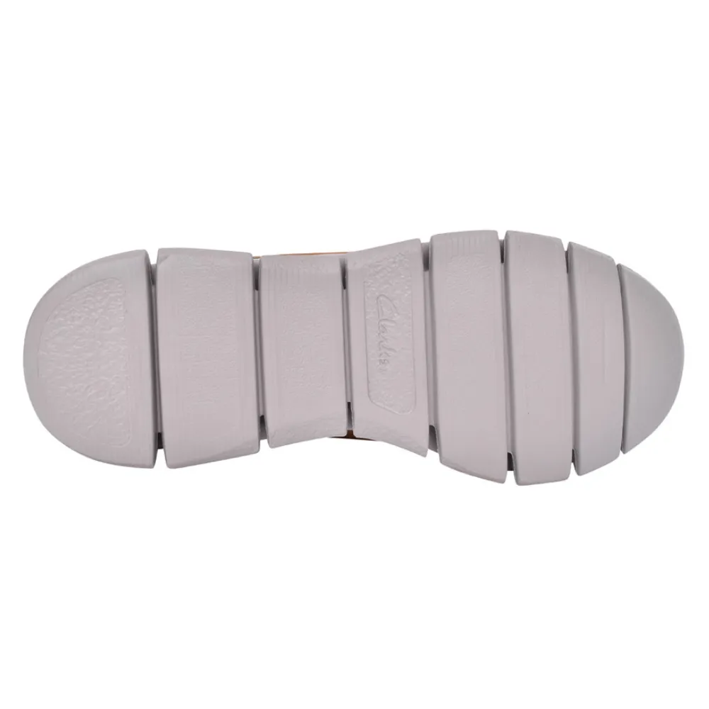 Clarks Nature X Two Dark Tan Nubuck Shoe (Men's) Comfy Smart Casual Shoes