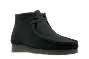 Clarks Originals Wallabee Boot Mens Shoes  Black Suede  Style 26155517  Timeless Everyday Icon Laredo Cowboy Boots
