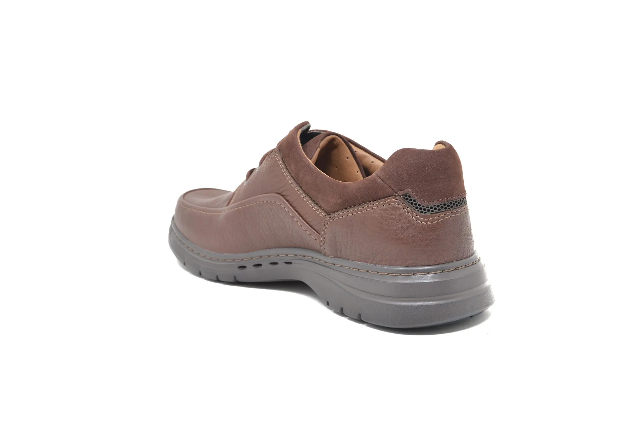 Clarks Un Brawley Lace Nashoba Casual Work Shoe