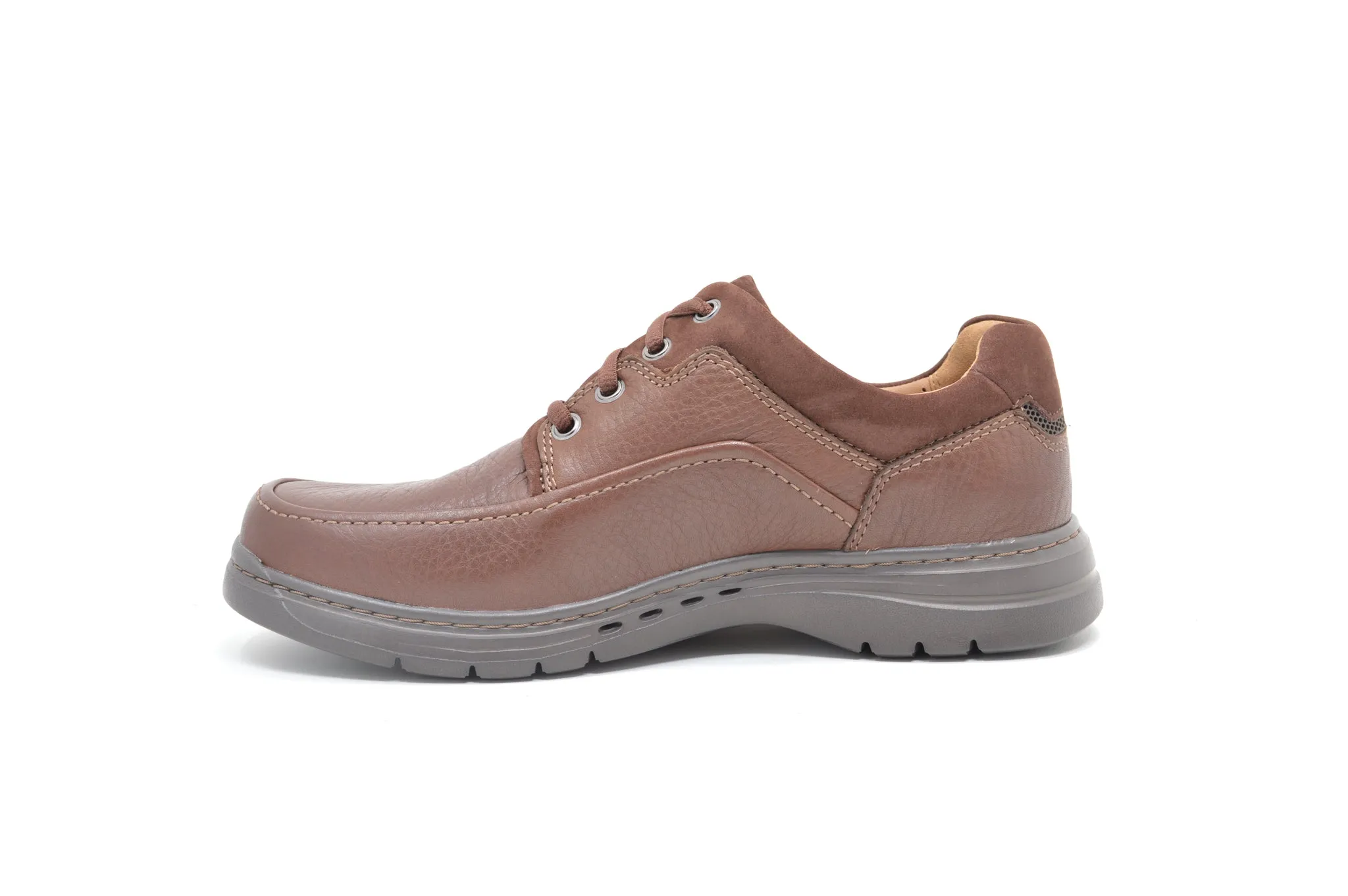 Clarks Un Brawley Lace Casual Mens Shoes