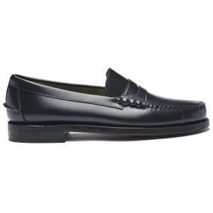 Linen Loafers Classic Dan - Navy Blue