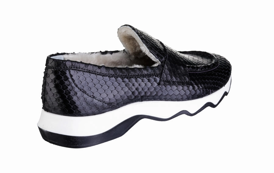 Gh Bass Penny Loafers Don Abstract Black