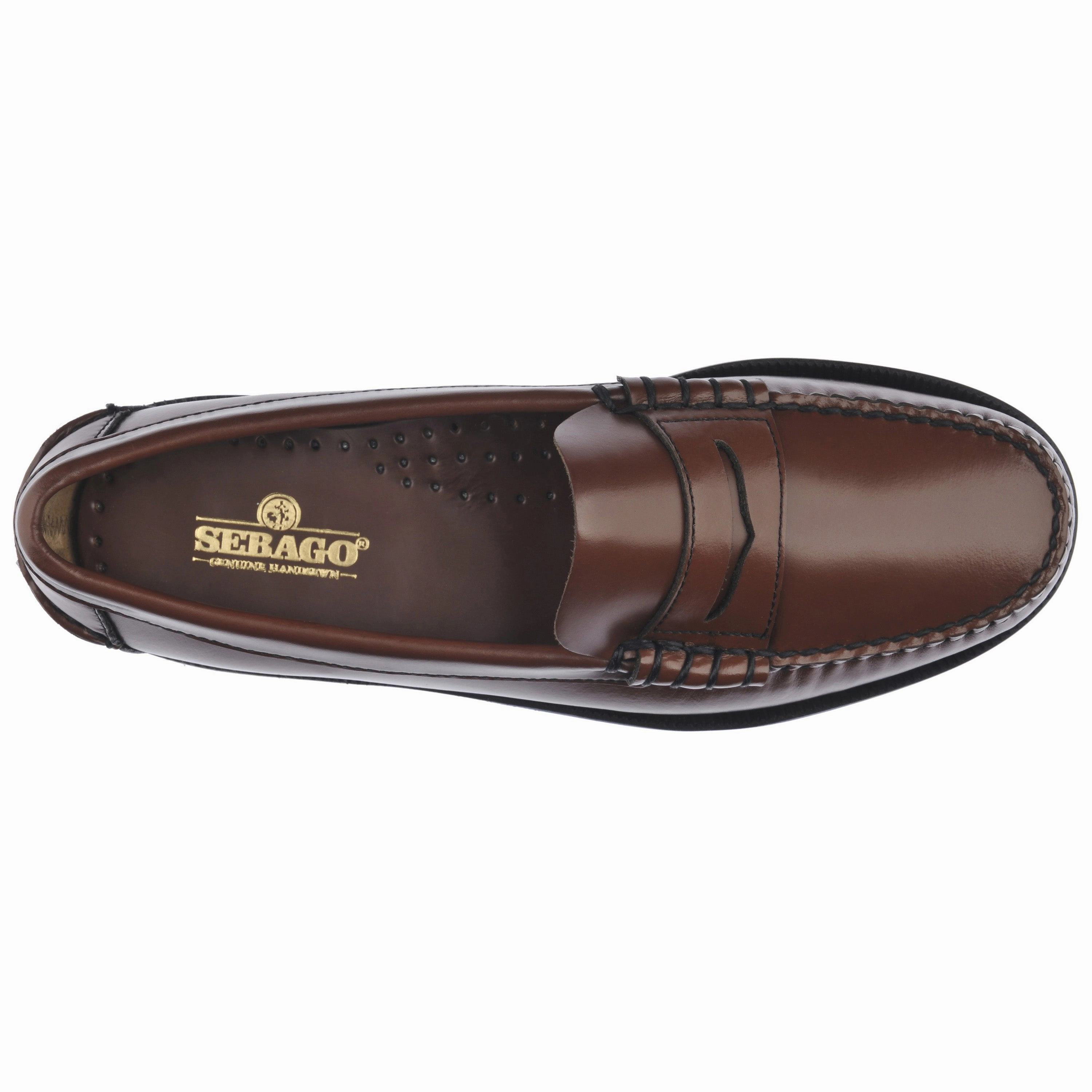 Classic Dan Woman - Brown Coach Leah Platform Lug Sole Loafers