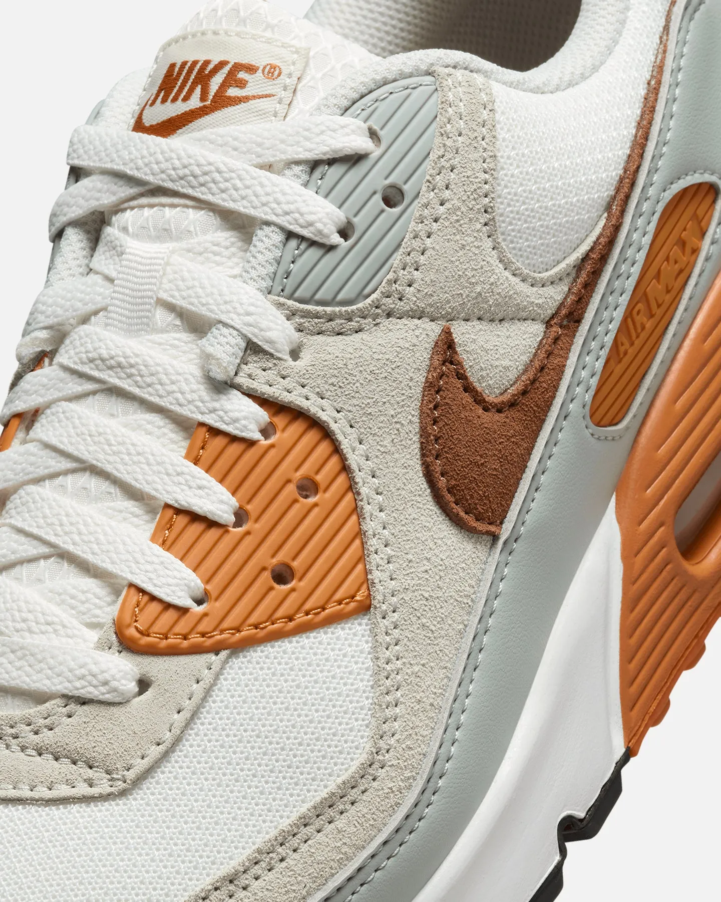 Nike Shoes Without Laces Nike Air Max 90 Summit White/Lt British Tan