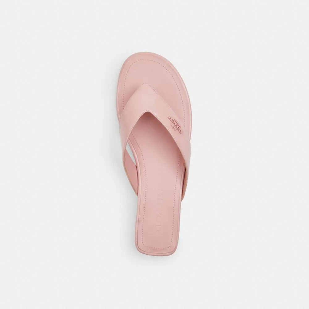 Coach Bridgette Sandal Powder Pink 5 Below Sandals