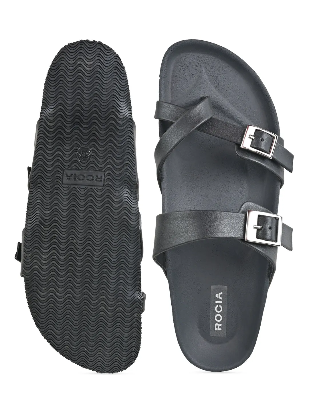 Rocia By Regal Black Women Casual Flats Custom Made Shoes For Flat Feet