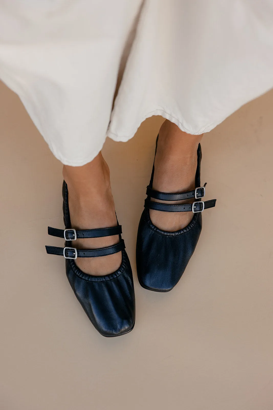 Free People Gemini Ballet Flat Frame Flat Shoes