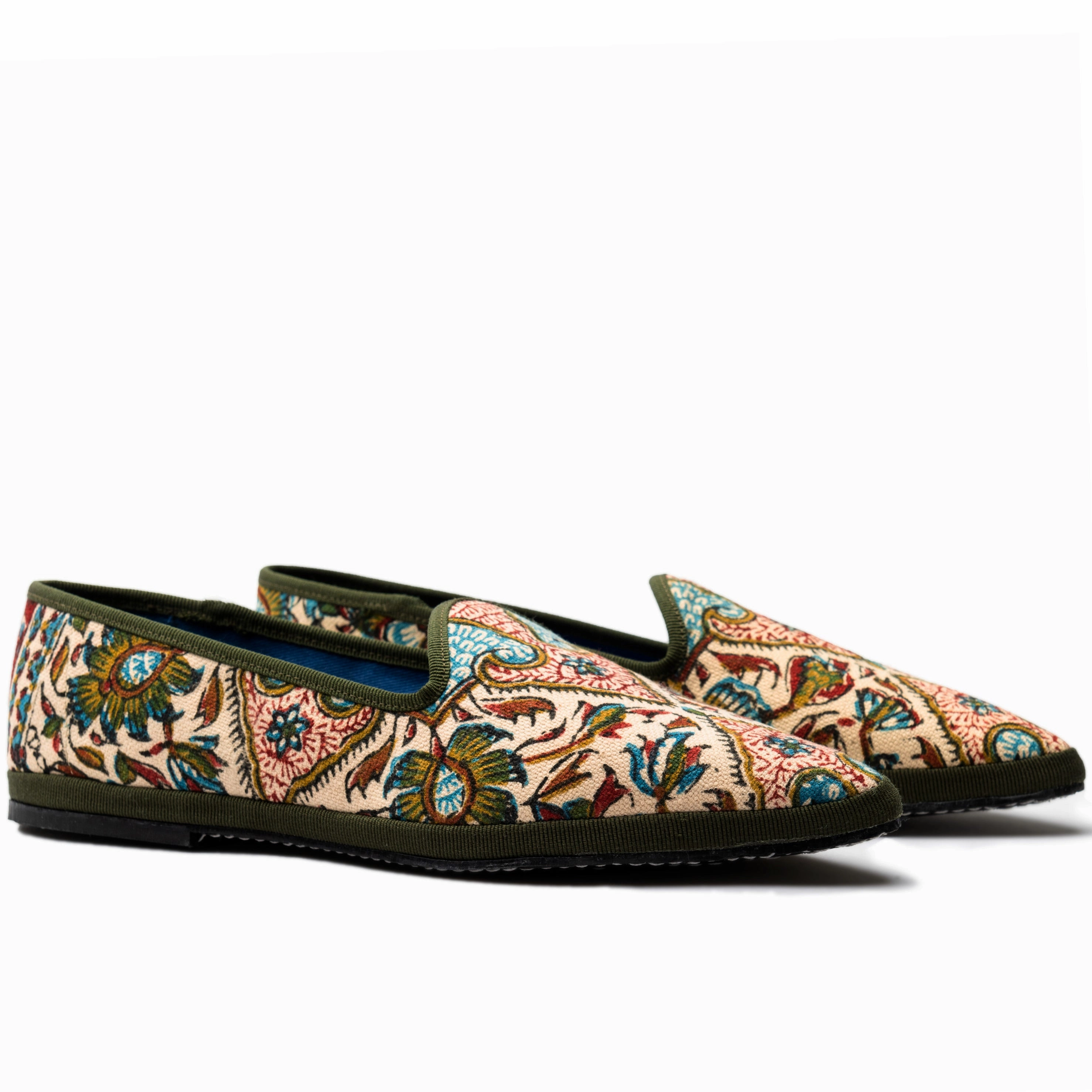 Gucci Rubber Loafers Tot block print canvas loafers
