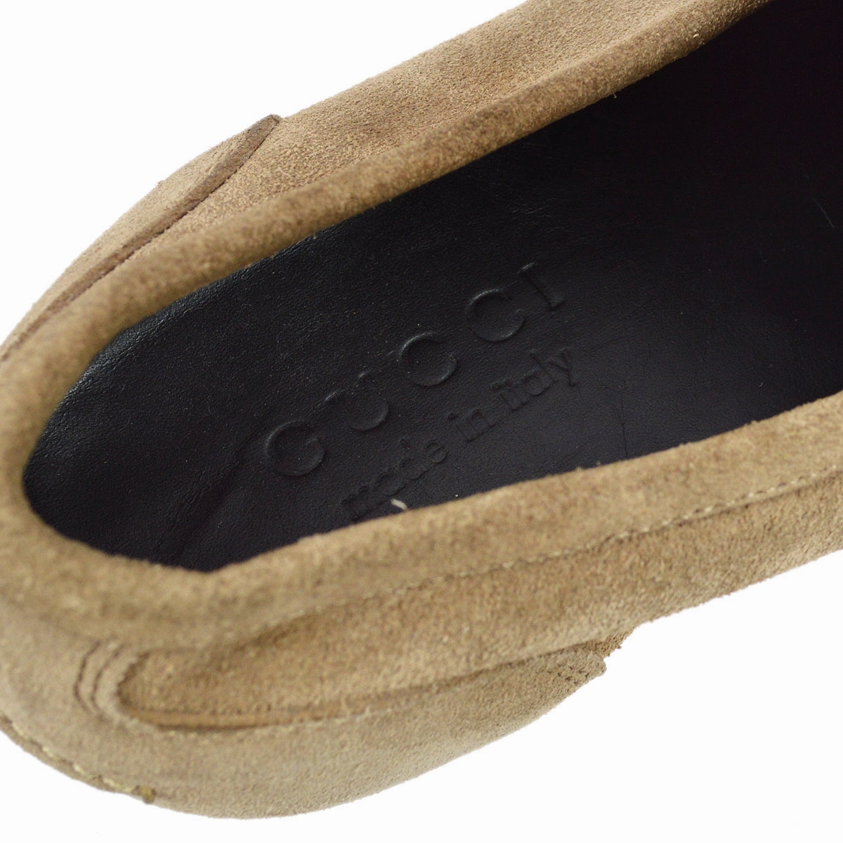 Gucci Suede Horsebit Loafers Shoes #39 Loafers Bread Co