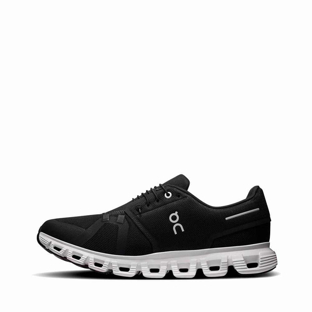 Best Cushioned Basketball Shoes On Men's Cloud 6 Sneaker in Black/White