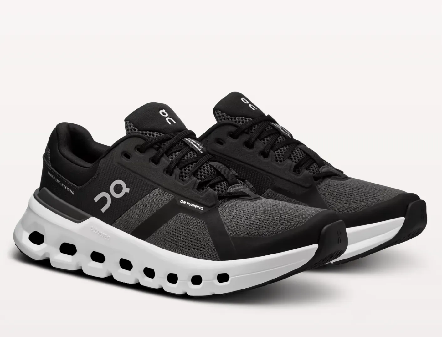 On Womens Cloudrunner 2 Eclipse/Black Wide(3WE10340264) High Heels Silhouette