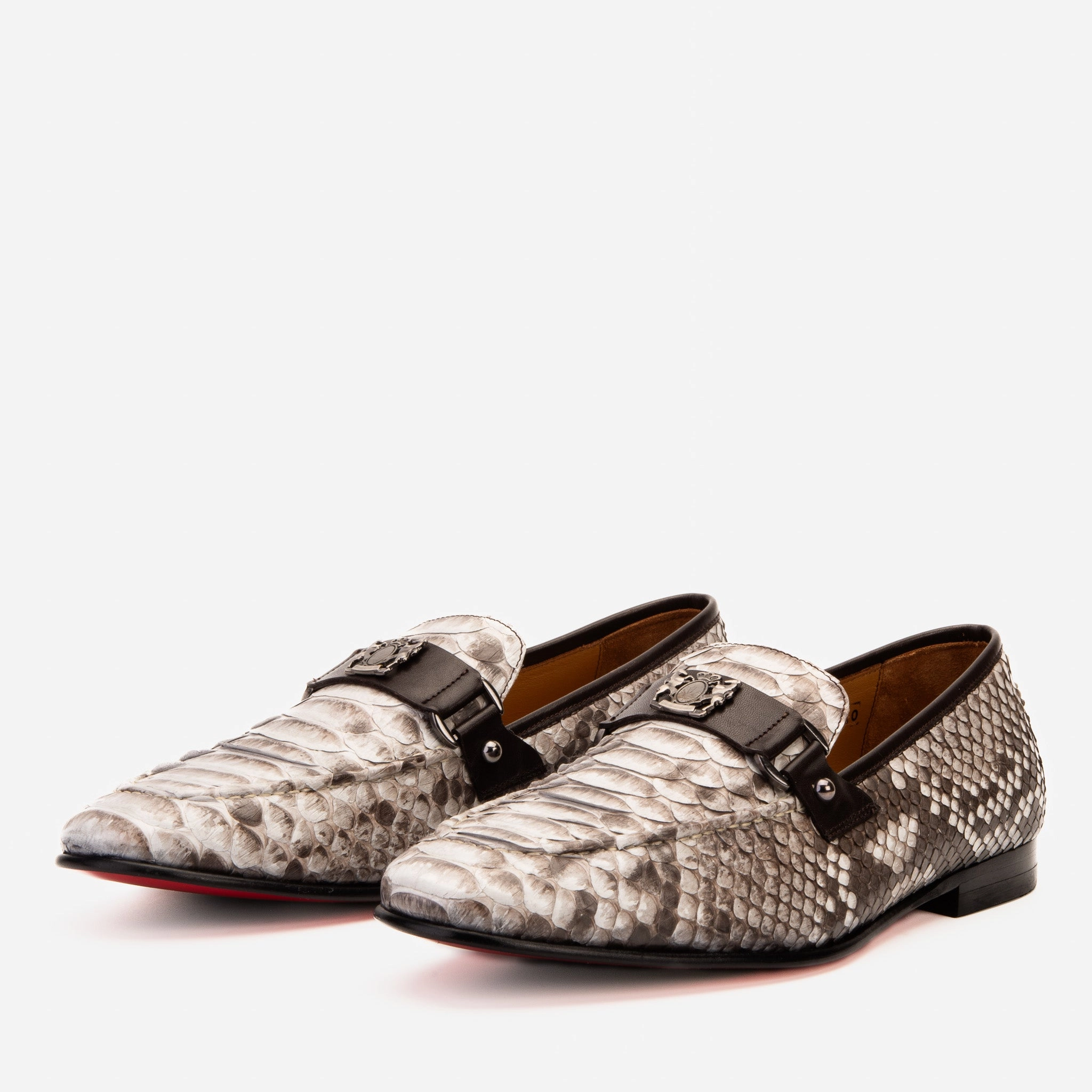 The Boss Pyth Naturel White Color Bit Loafer Men Shoe Dress Shoes For Bad Feet