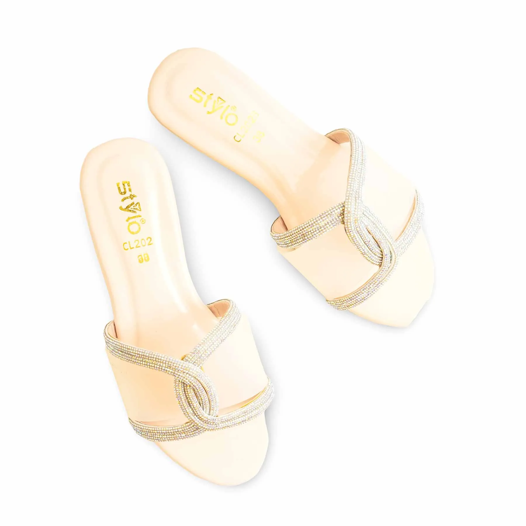 Fawn Casual Women Slipper CL2028 Waterproof Shoes Ballet Flats