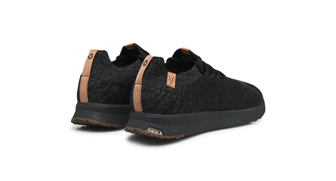 Made Shoes Sneakers Tsavo M 2.0 Wool Black - Steel Grey