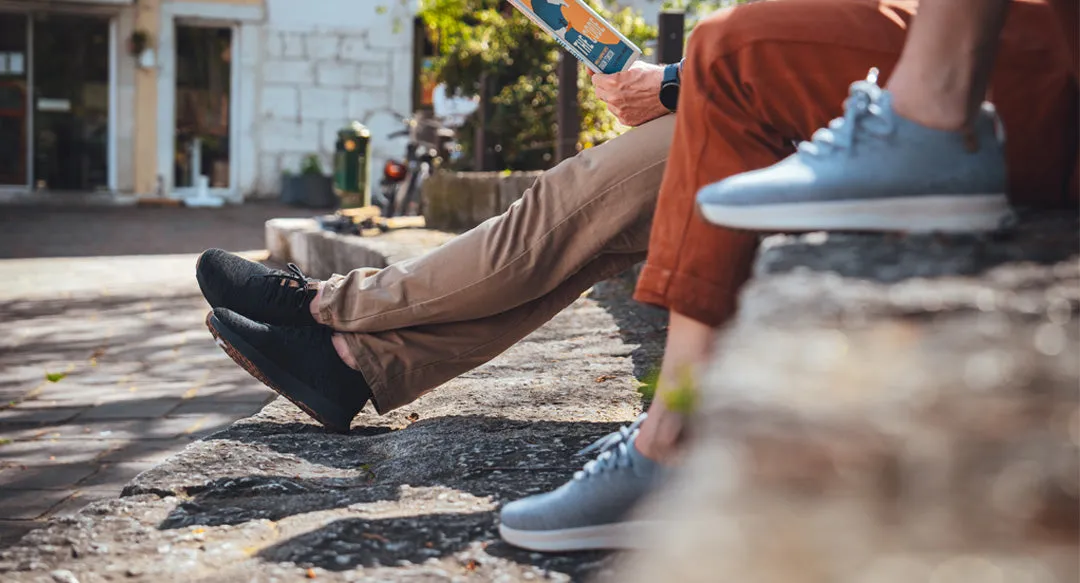Naturalizer Slip On Sneakers Tsavo M 2.0 Wool Black - Steel Grey