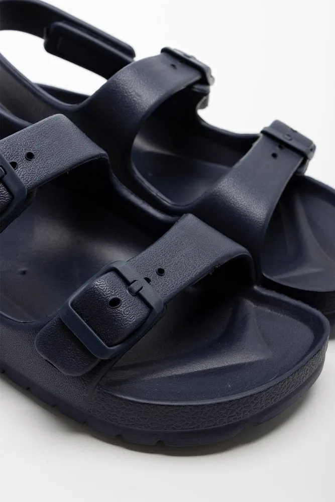 Double Strap Sandal Navy T Strap Sandals Heels