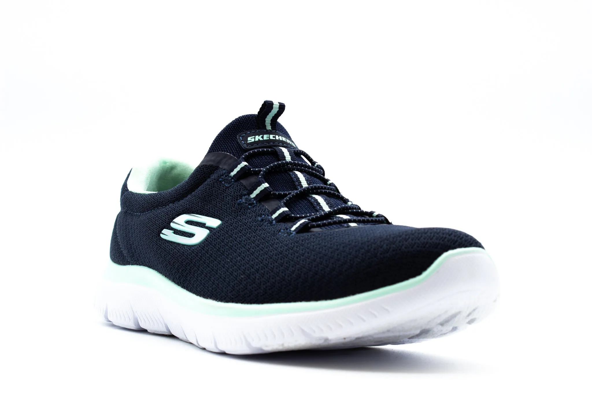 Skechers Summits Silver Flat Prom Shoes