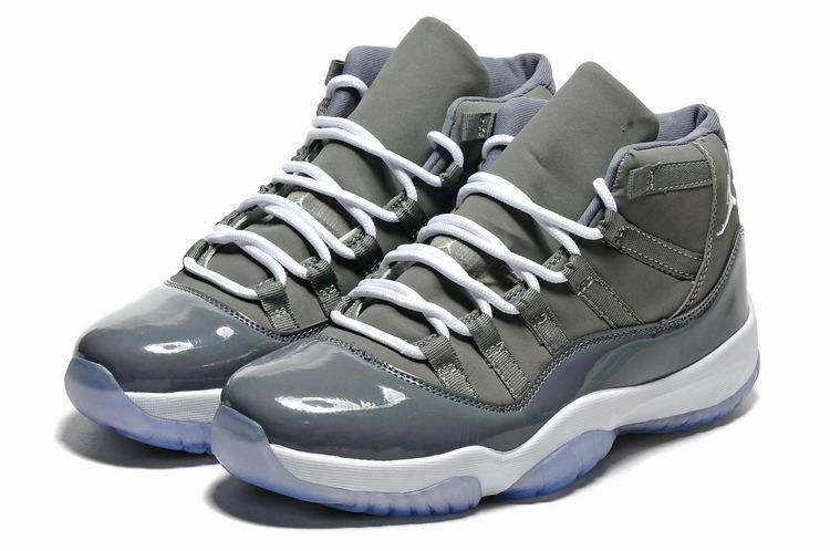 Nike Air Jordan 11 Retro Cool Grey Basketball Men Cool Ways To Lace Basketball Shoes